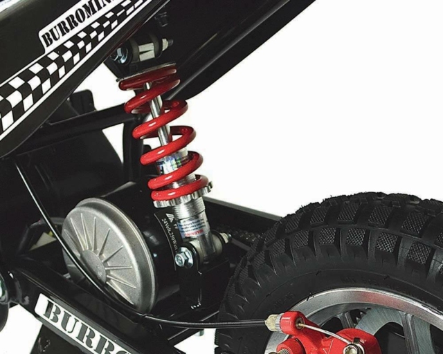 tt250 rear mono shock suspension electric iconic minibikes