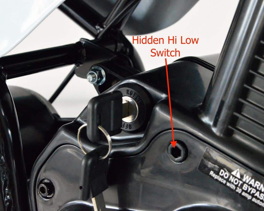 iconic electric minibike safety features